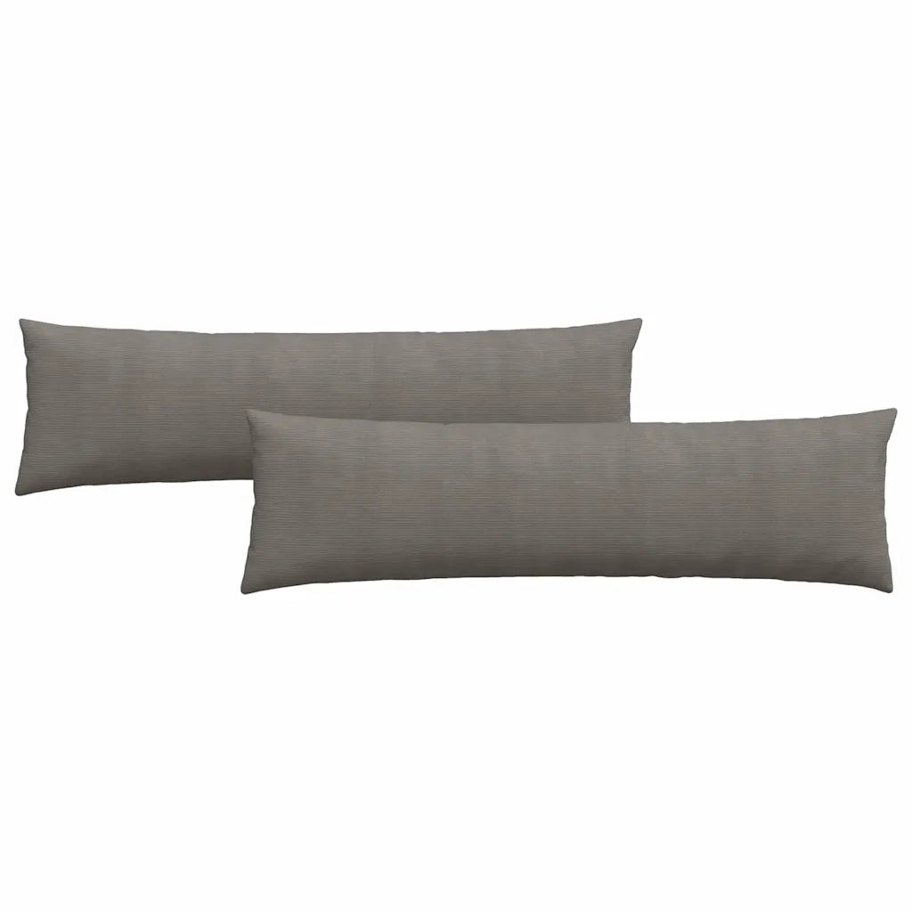 Cuscini da Divano 2 pcs Grigio chiaro 145 x 40 cm
