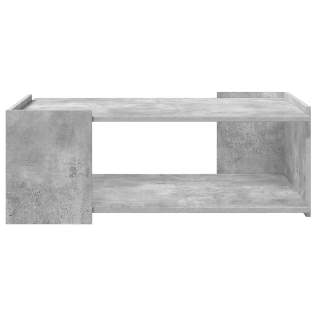 Tavolino da salotto Grigio Cemento 90 x 50 x 33 cm 8000997