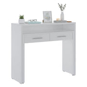 Opaglio, Scrivania 2 Cassetti, 98.6x36.6x86.9h cm Bianco