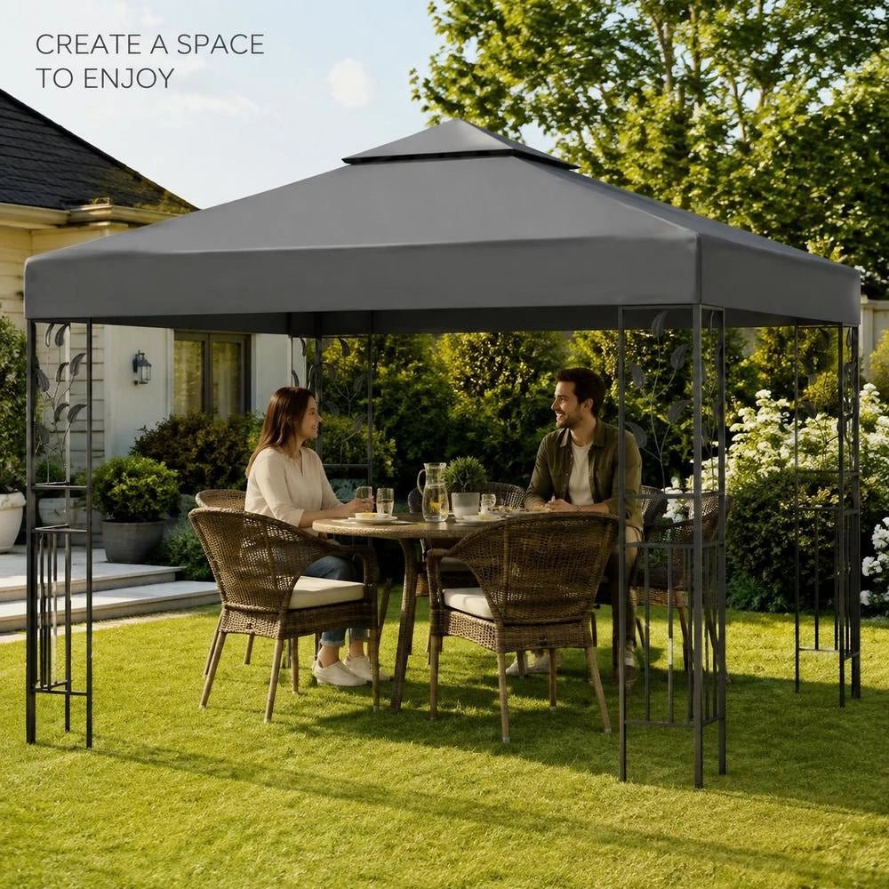 Pavilion 3x3 M Anthracite