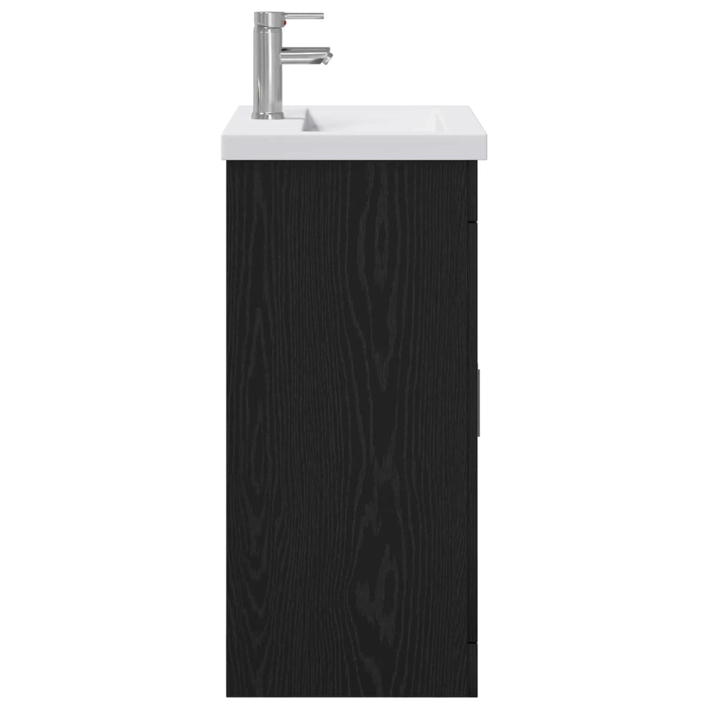 Set di mobili per il bagno Rovere Nero 61 x 40 x 84,5 cm 3404351