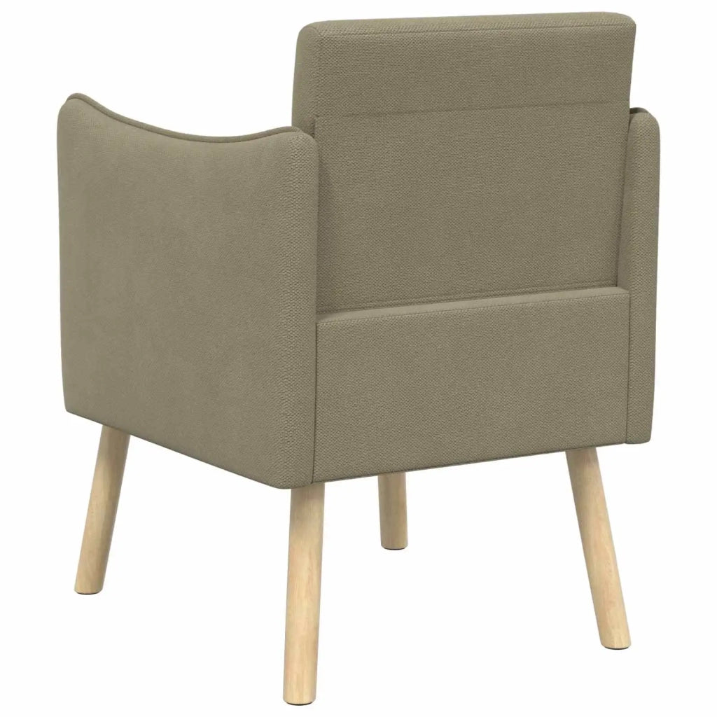 Sedia d'accento Cachi Velluto a grana fine 42044845