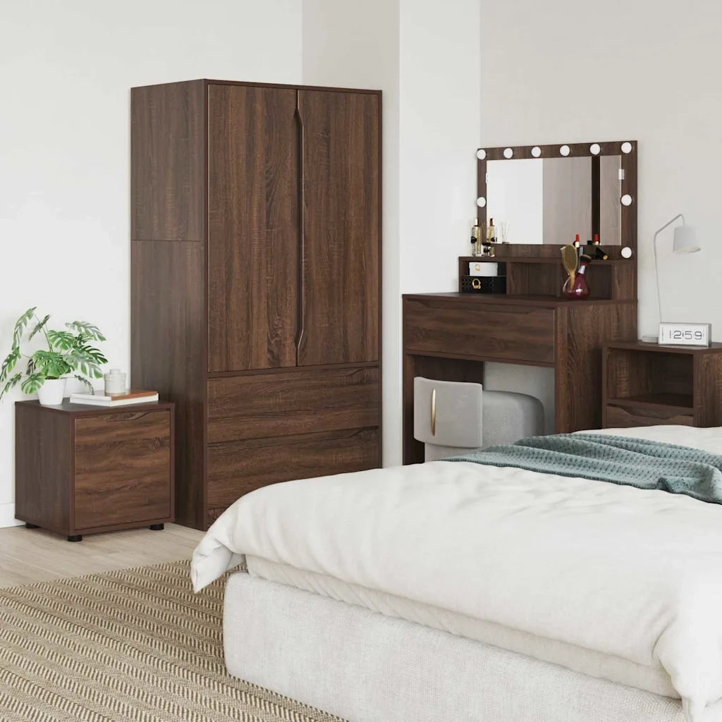 Mobile da Bagno | Armadio da bagno Rovere Marrone 40,5 x 40 x 44 cm