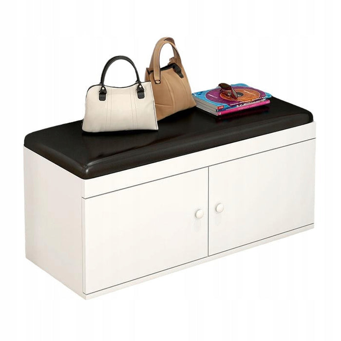 Scarpiera Bianca 32x60x35 cm Compatta e Funzionale