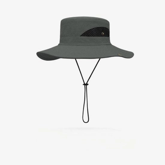 Cappello da sole per pescatori con bordo ultralargo, protezione UV 50+, impermeabile, per pescatori, escursionisti e campeggiatori