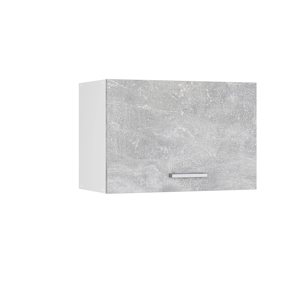 Pensile da cucina R-Line Calcestruzzo/Bianco 60 cm Piatto Vicco