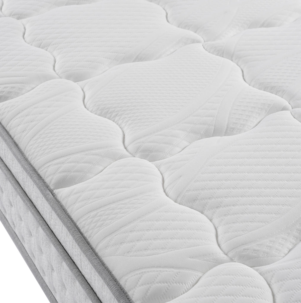 Materasso 140x190 cm a 7 zone H3 con molle insacchettate e schiuma fredda