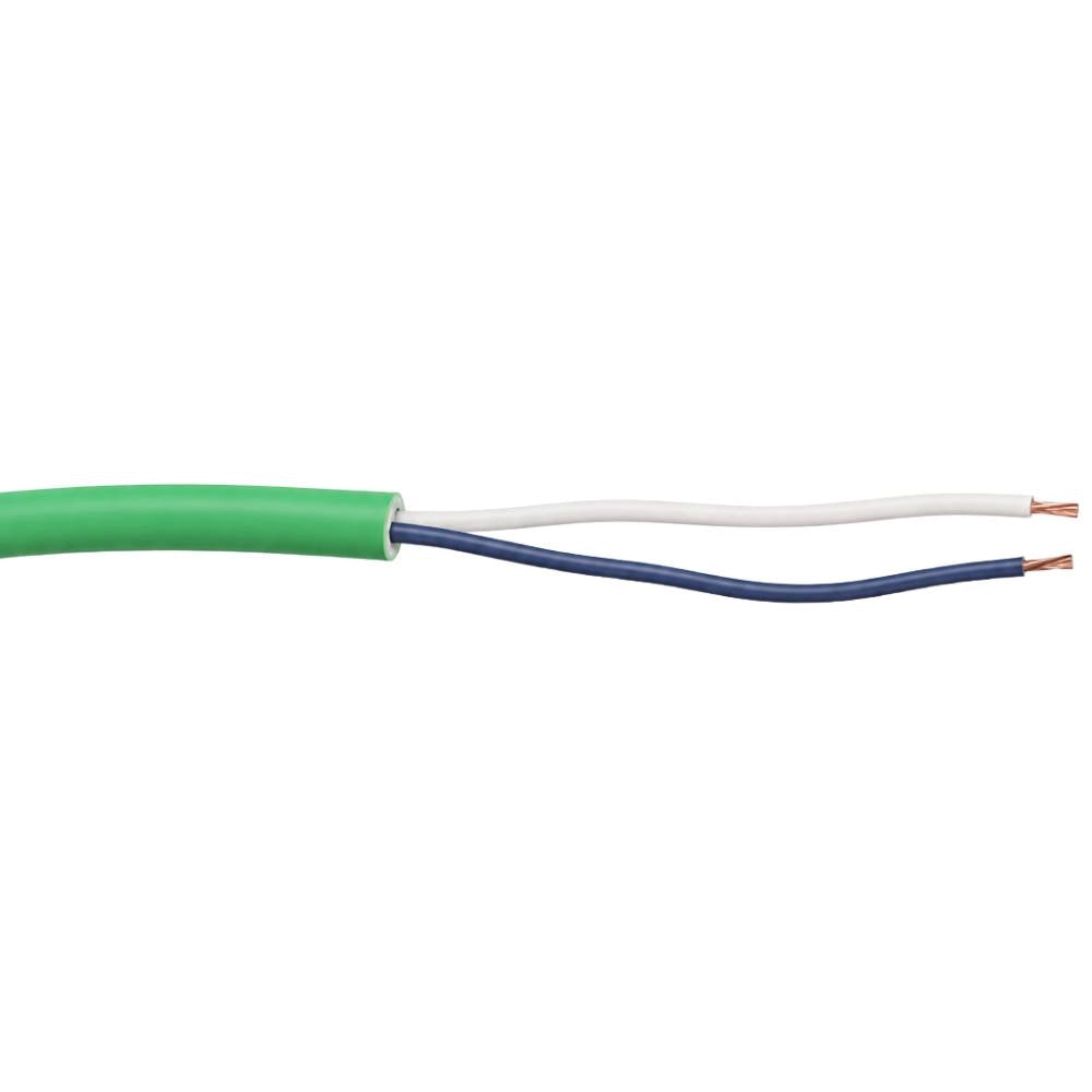 Cavo videocitofonico 2x0,50 mm² twistato non schermato lszh verde