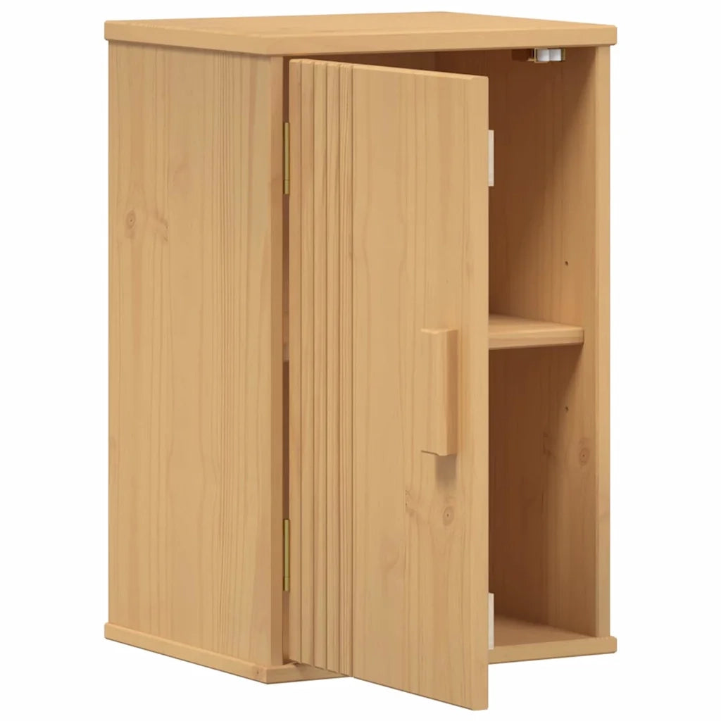 Mobile da Bagno | Armadio da bagno con lo scaffale Olden Marrone 35 x 30 x 55 cm
