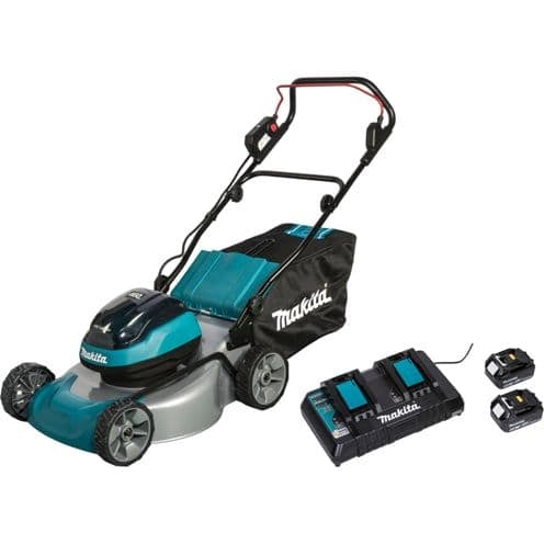 Makita  DLM466PT2 tagliaerba a batteria 2x18V