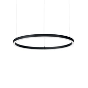Sospensione Moderna Oracle Alluminio-Materie Plastiche Nero Led 38W 3000K