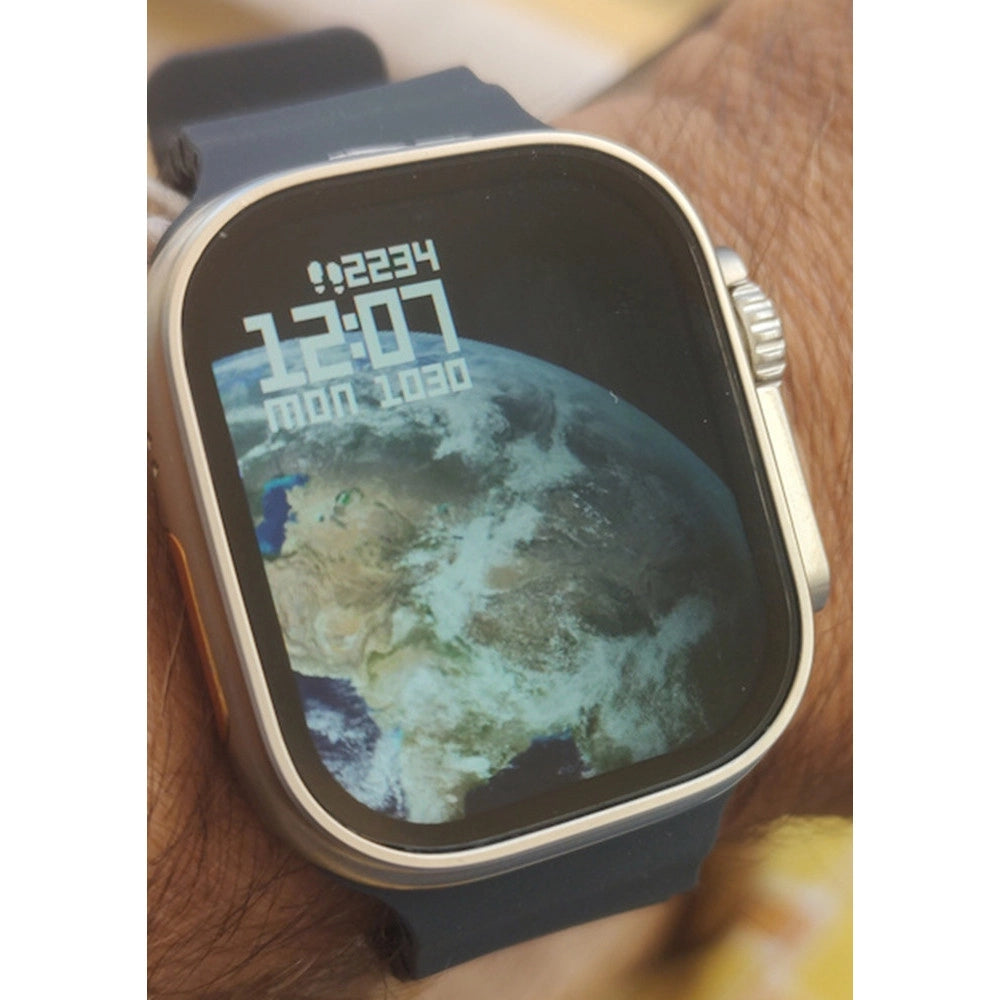 Trade Shop - Smartwatch Qu50 Hd Orologio Digitale Intelligente Cardiofrequenzimetro Contapassi Bluetooth -