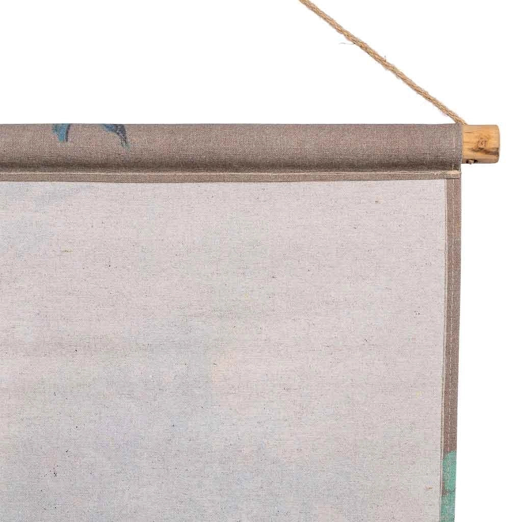 Tela pergamena in tessuto stampato 65x85x1,7h cm