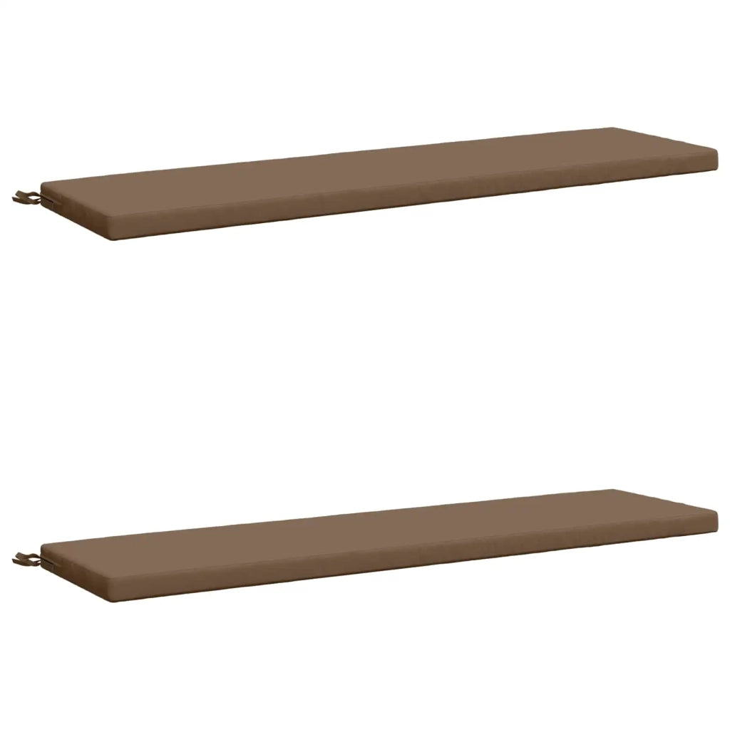 Cuscini per Panchina a 2 Pezzi SOEST 2 pz 100% Poliestere 948911