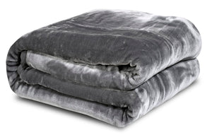 AIO FACTORY Coperta in acrilico 160x200 cm Grigio - Morbida, accogliente, decorativa