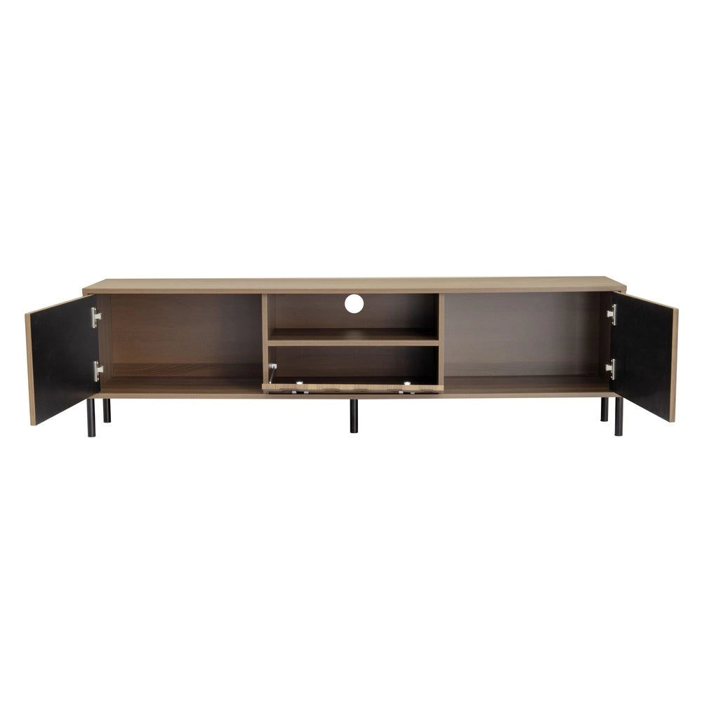 Mobile TV con Ante ¨C MINIMAL ¨C Soggiorno, 160x35x46 cm