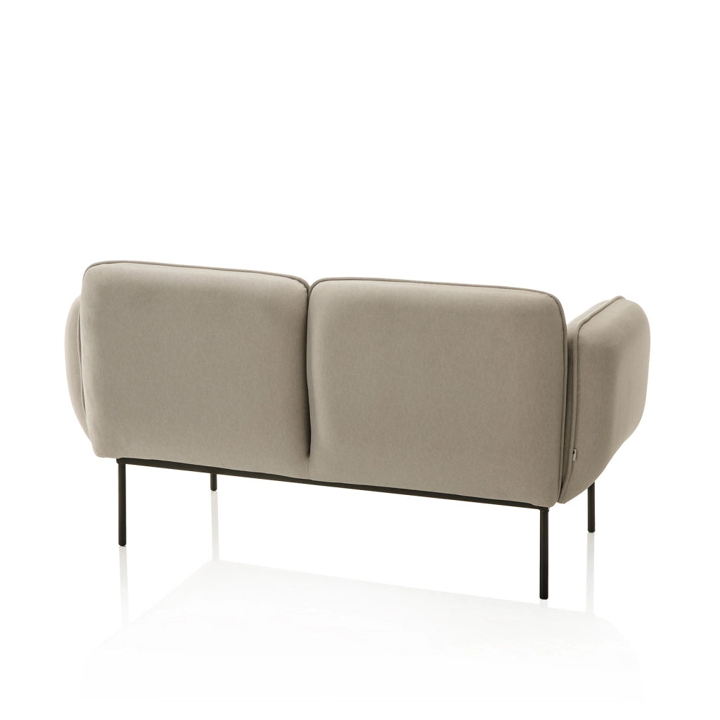Divano 2 posti VELOUR grigio chiaro