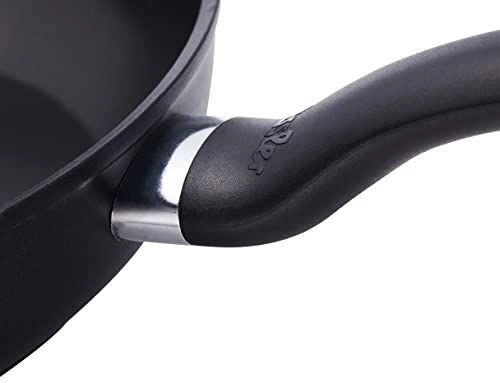 Fissler 045-301-28-100-0 Cenit Padella in Alluminio con Rivestimento Antiaderente a 3 Strati Adatta a Tutti i Piani Cottura incluso Induzione colore Nero