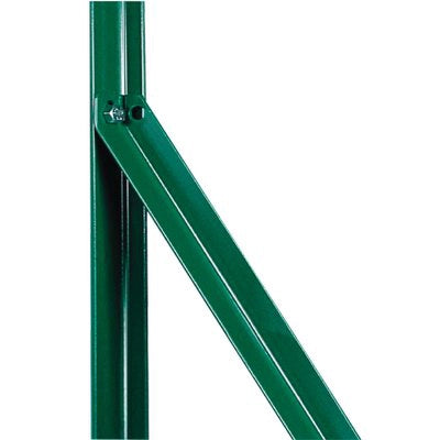 SAETTA RECINZIONE PLASTICATA - SEZIONE MM 25X25X3,1 H.CM 150- 10 pezzi