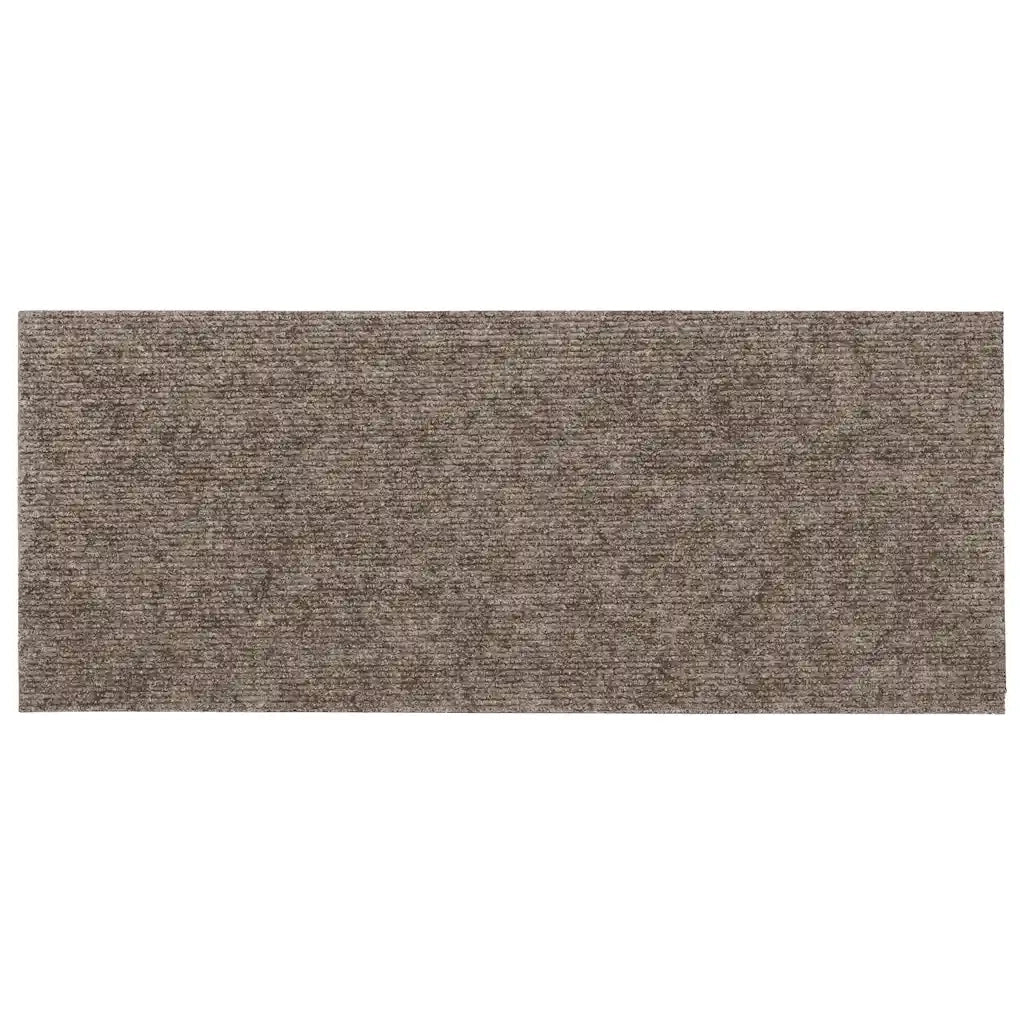 Tappetini per Scale Autoadesivi 30pz Crema 60x25cm Rettangolare