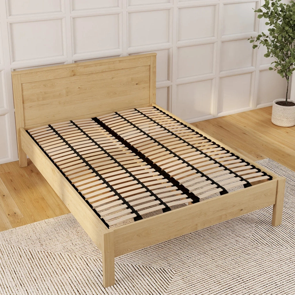 IDMarket - Rete a doghe regolabile - 5 zone comfort 140 x 190 cm
