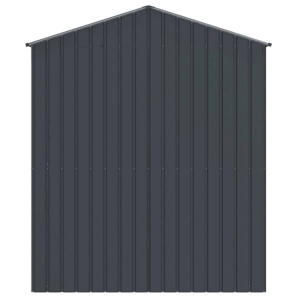 Voliera per Uccelli con Estensione Antracite 210x442x247 cm Acciaio