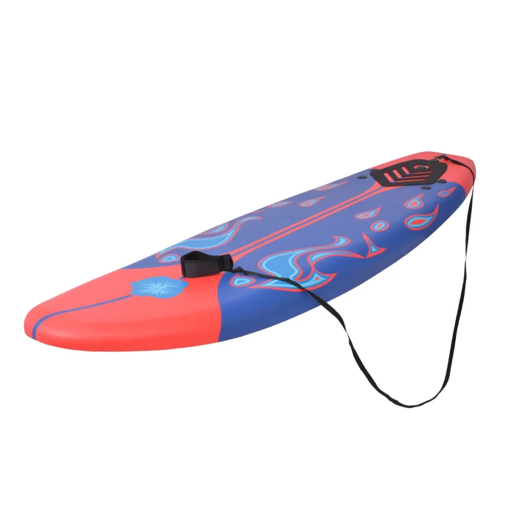 Tavola da Surf Blu e Rossa 170 cm CFW6348574