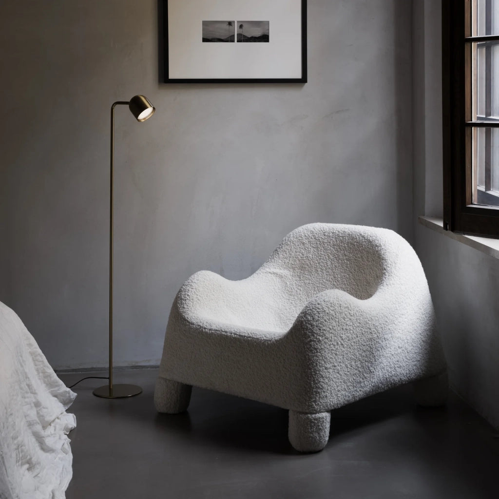 Lampada Da Terra Dodo Ottone 9W Dimmerabile Ideal Lux