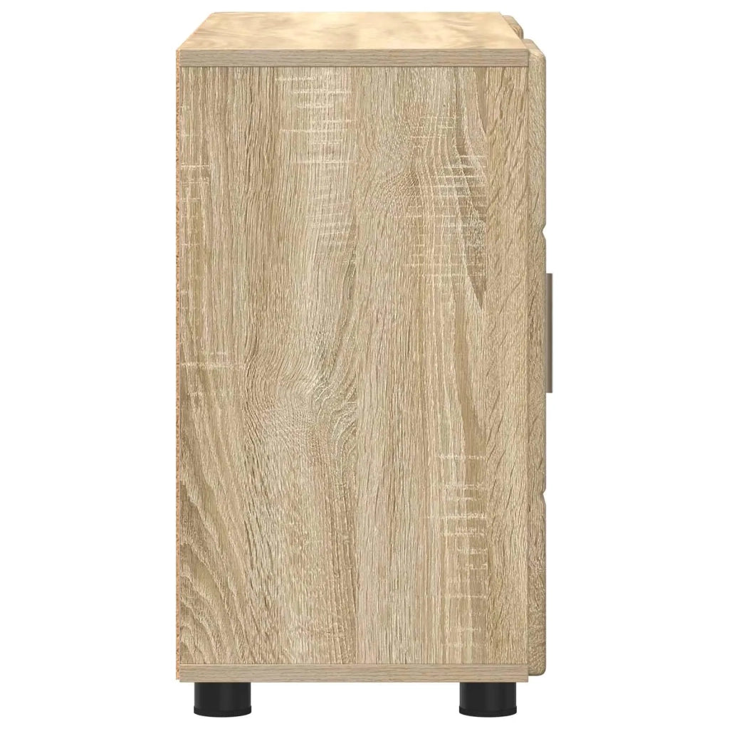 Credenza con porta FLORIN Rovere Sonoma 88,5 x 30,5 x 55,5 cm 880293