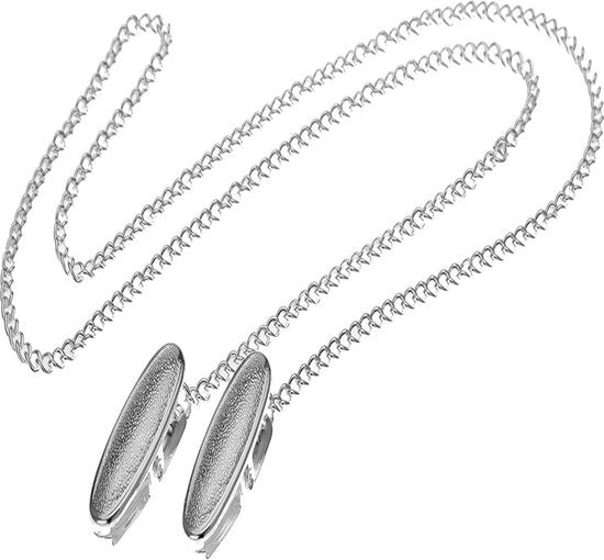 Porta tovaglii 60 cm - Argento dorato - Verzilverd - Porta tovaglii di lusso
