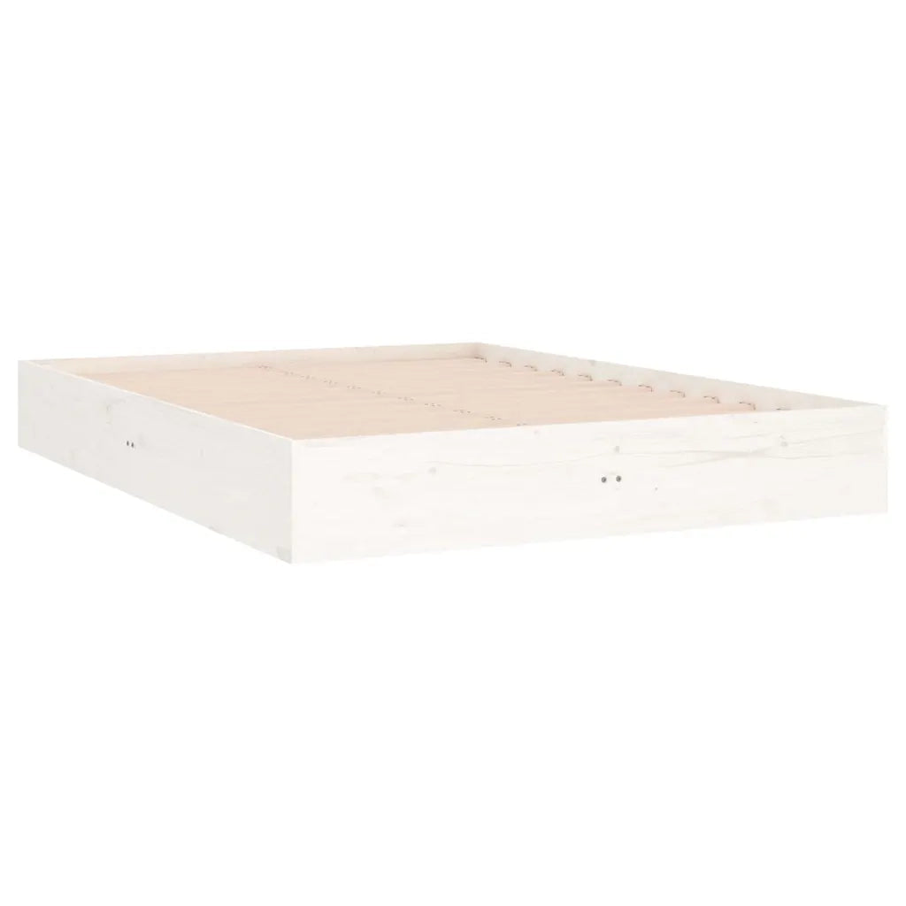 Giroletto Bianco in Legno Massello 120x190 cm 4FT Small Double cod mxl 61509