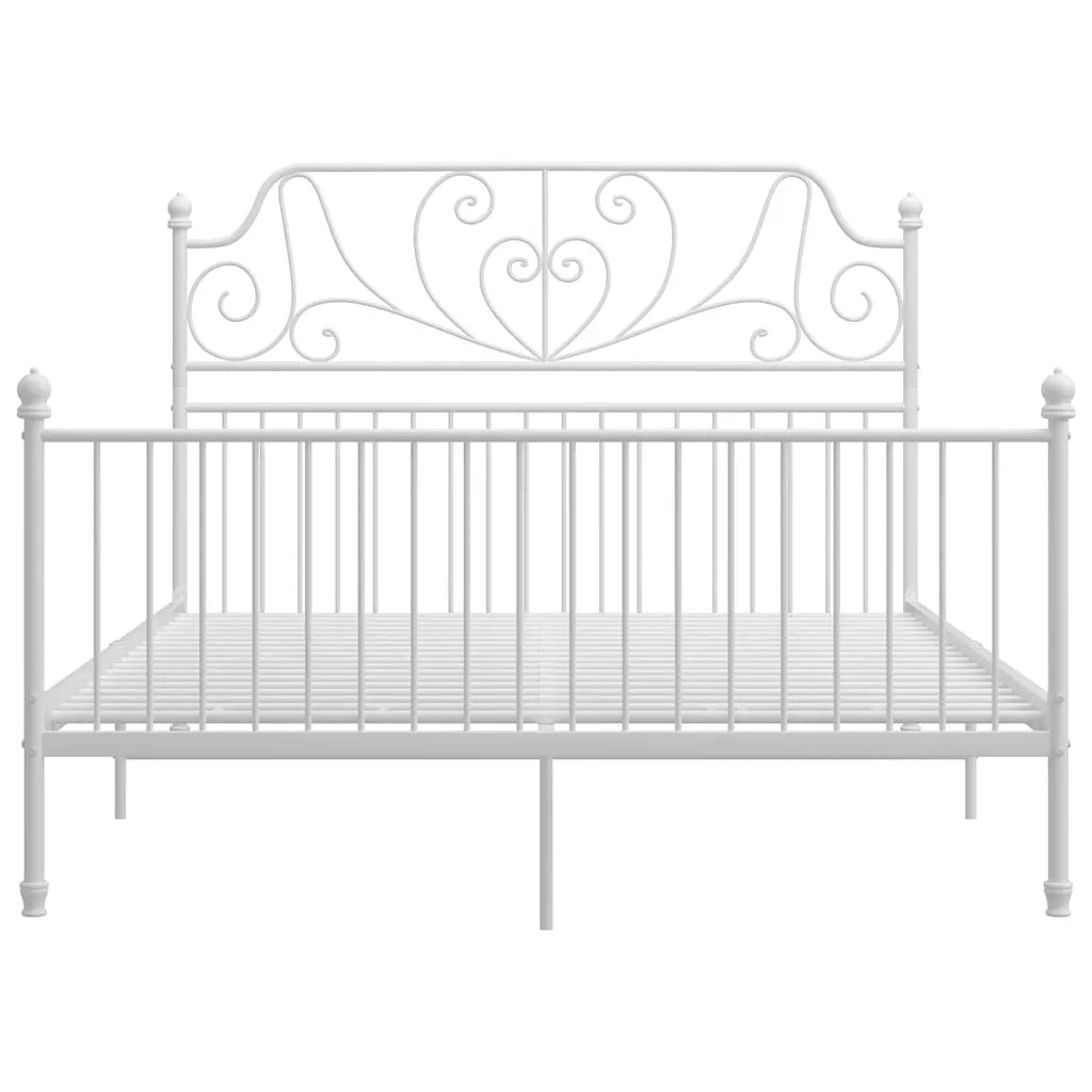 Giroletto Bianco in Metallo 160x200 cm 324854