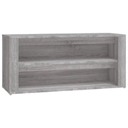 Scarpiera | Mobile per scarpe Grigio Sonoma 100x35x45 cm in Legno Multistrato