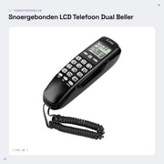 Telefono da Parete con Display LCD e Due Camere