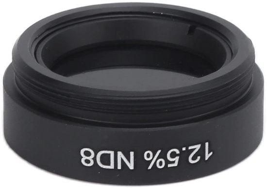 Filtro Telescopio Alta Definizione - Acrilico ND - 1,25 Pollici - Anello di Accoppiamento in Alluminio - Ampia Compatibilità - Migliorata Visione - Filtro per Telescopi