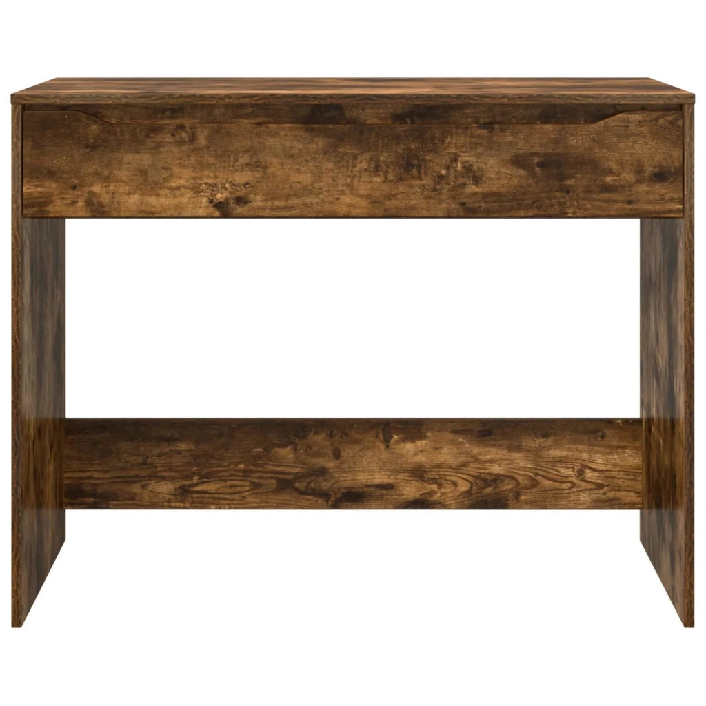 Scrivania con cassetto Quercia Affumicata 100 x 50 x 78 cm