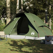 Tenda Familiare a Cupola 6 Persone-Tenda da campeggio Verde Oliva Impermeabile 700205