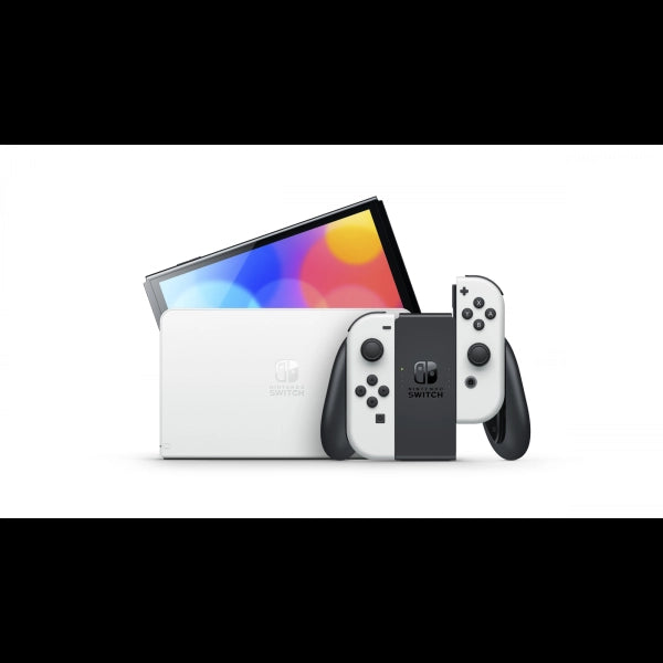 Nintendo switch (modello oled) bianco, schermo 7 pollici - 10007454