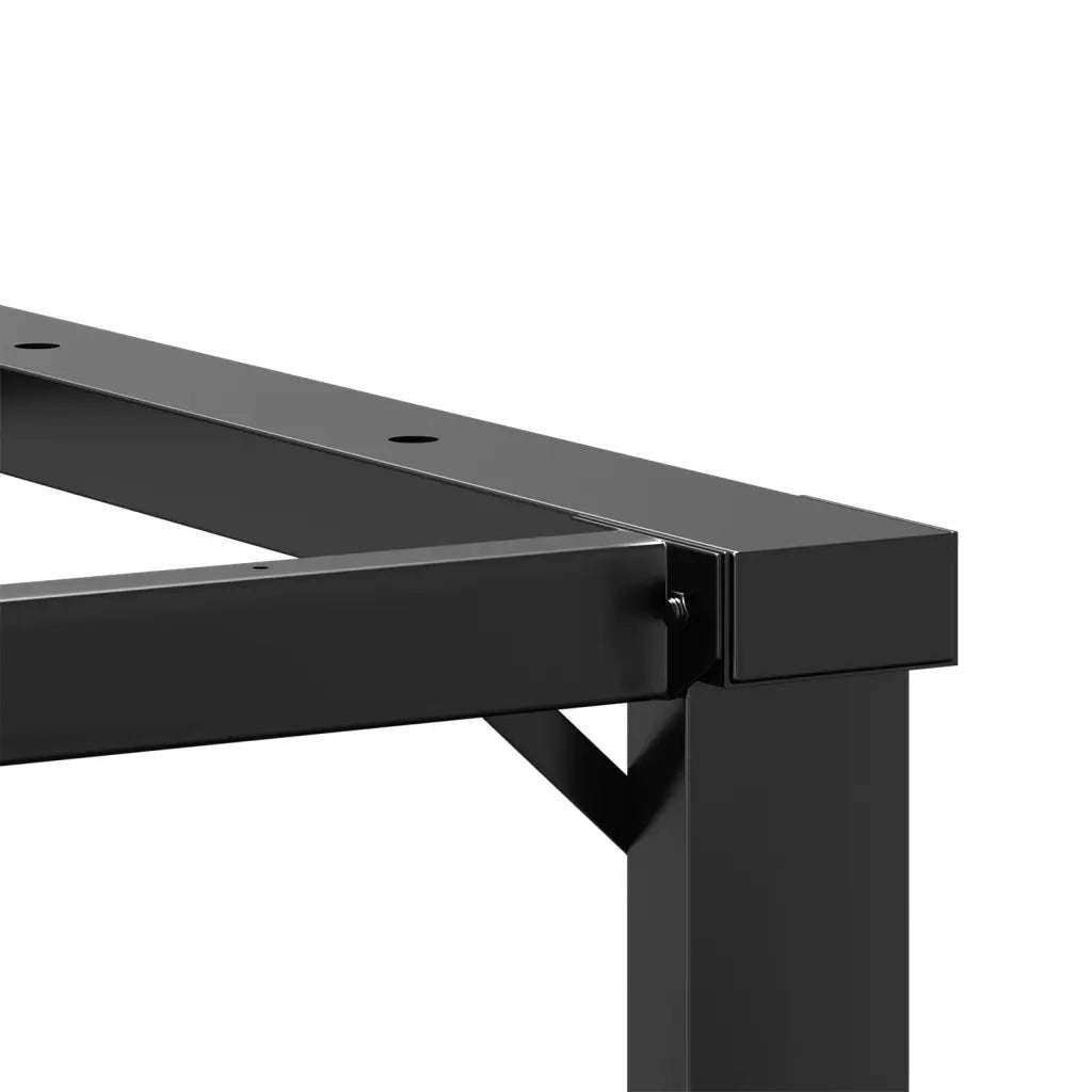 Telaio Gambe a O per Tavolino da Salotto 50x40x38 cm in Acciaio 357870