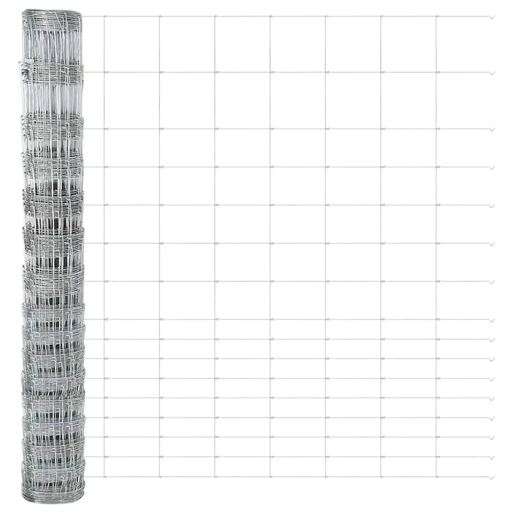 Palo della recinzione Zincato 25 x 1,2 m Acciaio 3351429
