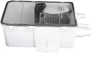 Pompa d'acqua 12V 750 GPH - Douchepomp - Box di scarico marino - Sistema multiporta - Manuale - Alta qualità