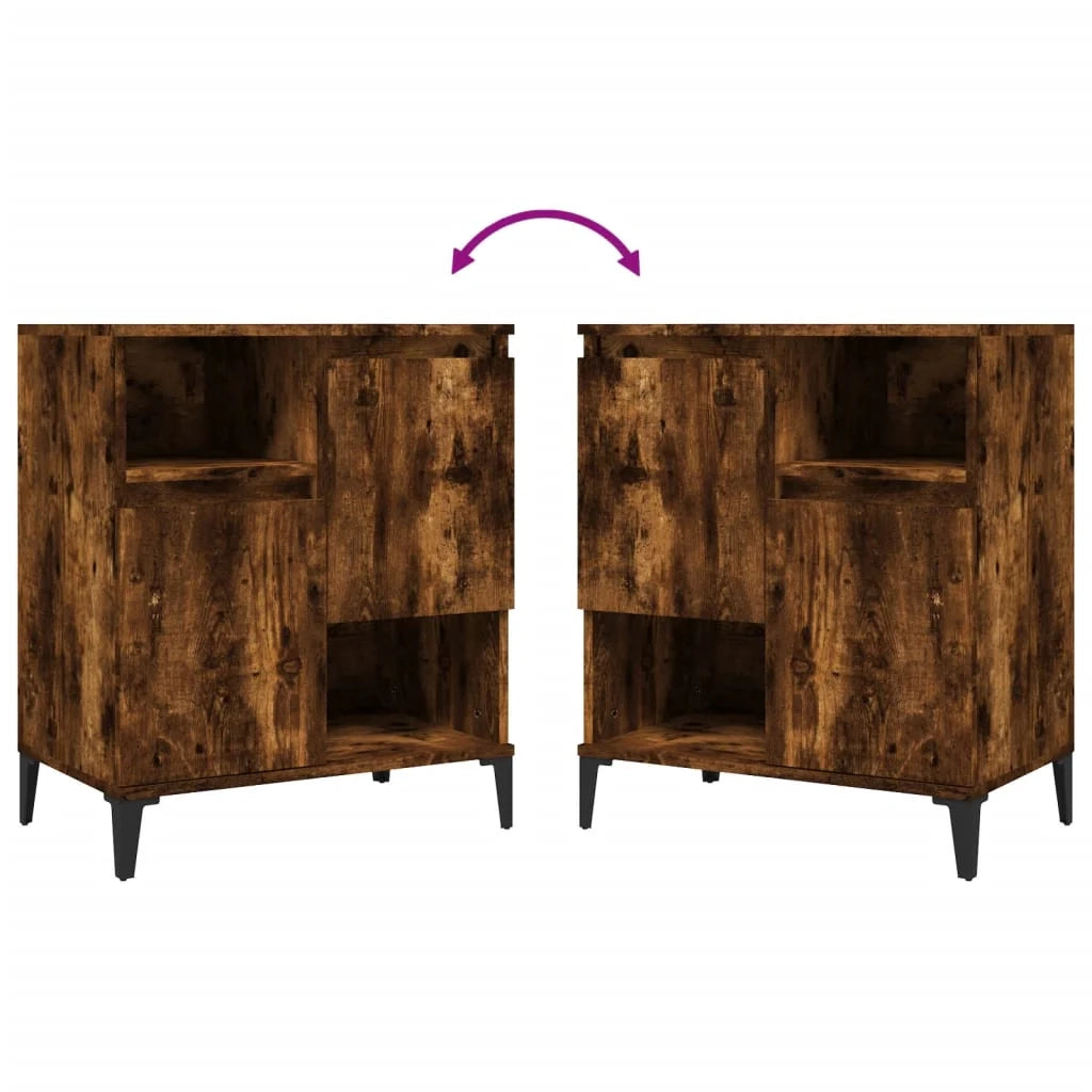 Buffet credenza cassettiera armadio mobile contenitore organizer per cucina soggiorno salotto 60 x 35 x 70 cm legno ingegnerizzato marrone 02_0030995
