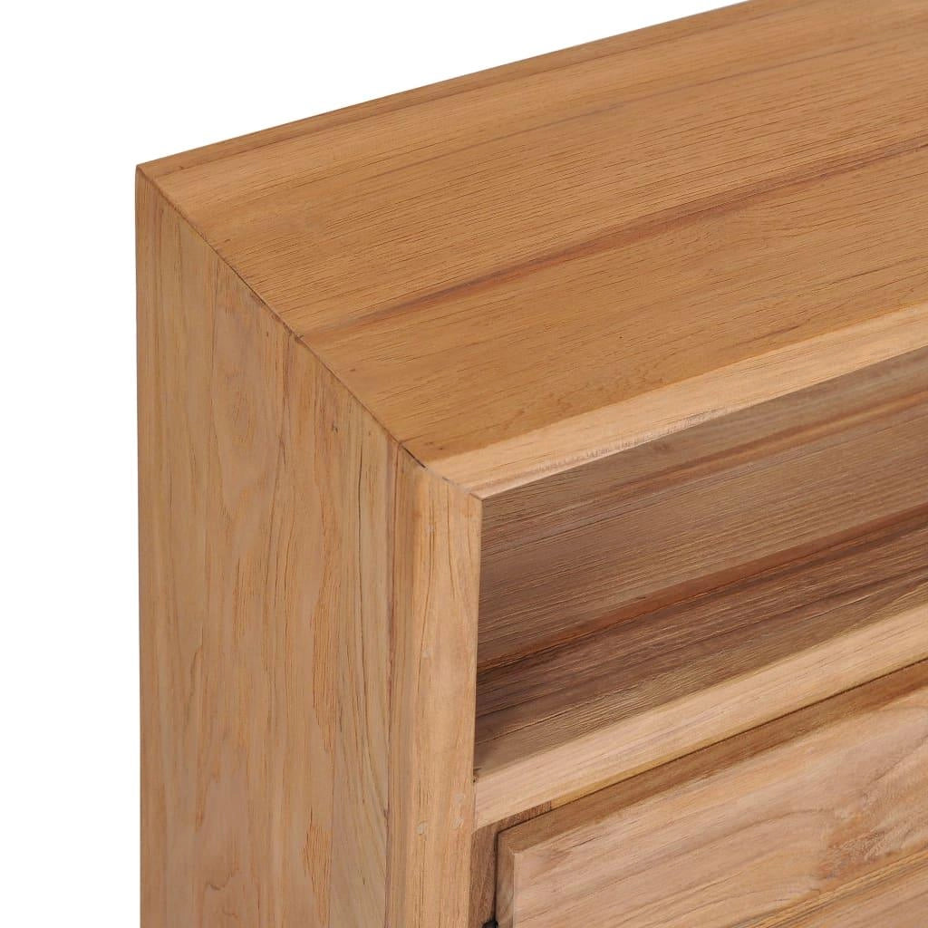 Buffet credenza mobile consolle unità contenitore 80 cm legno massello di teak 4402220