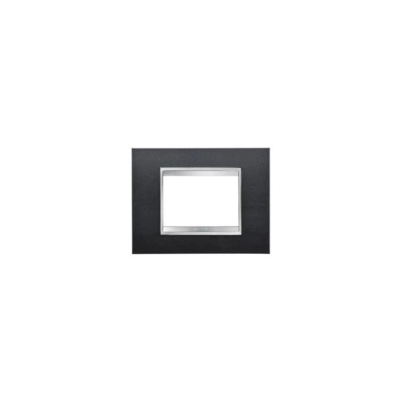 GW16203Va Placca Lux 3P Colore Ardesia