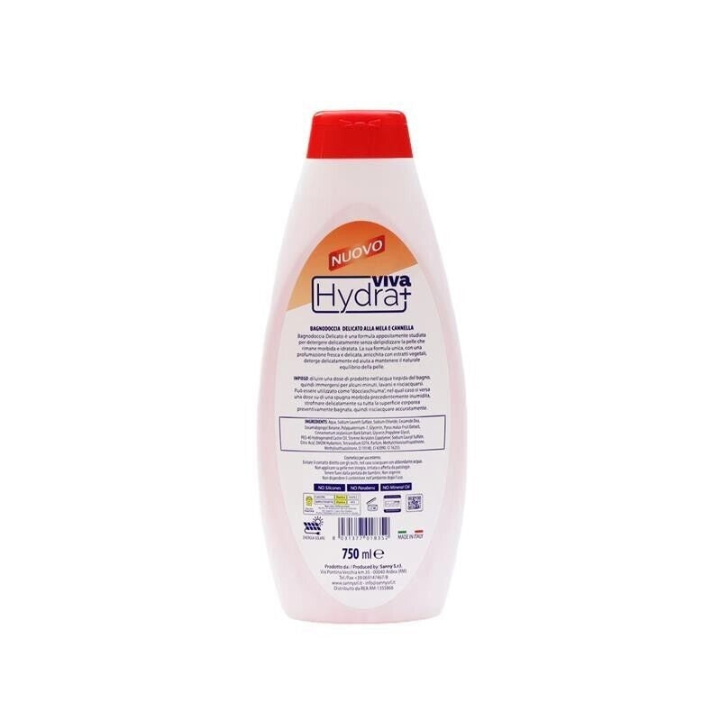 HYDRA VIVA+ BAGNODOCCIA DELICATO MELA & CANNELLA 750 ML