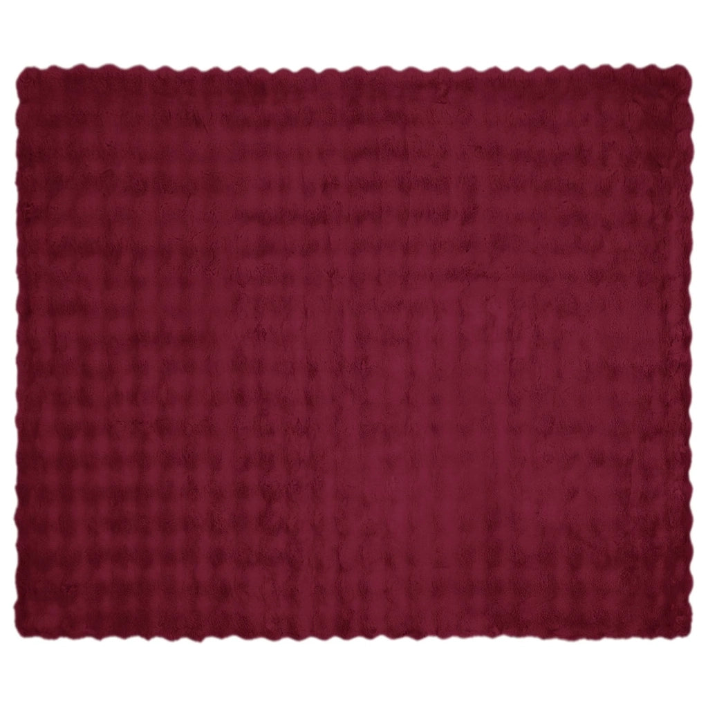 Coperta antiscivolo in finta di coniglio Olite 4 pcs Poliestere