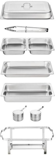 Buffet di Servizio - 4 Porte - Acciaio Inossidabile - RVS