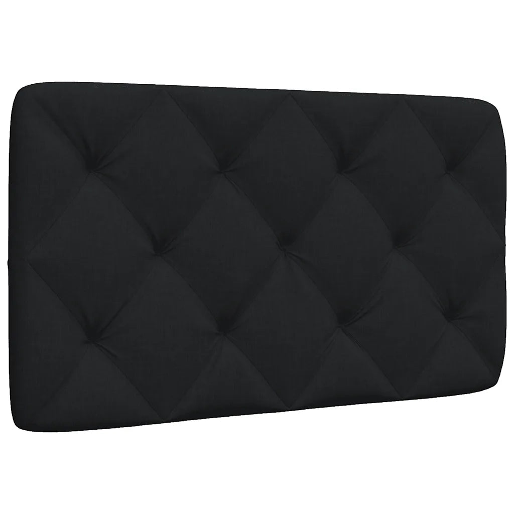 Cuscino Testiera Nero 80 cm in Tessuto