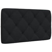Cuscino Testiera Nero 80 cm in Tessuto