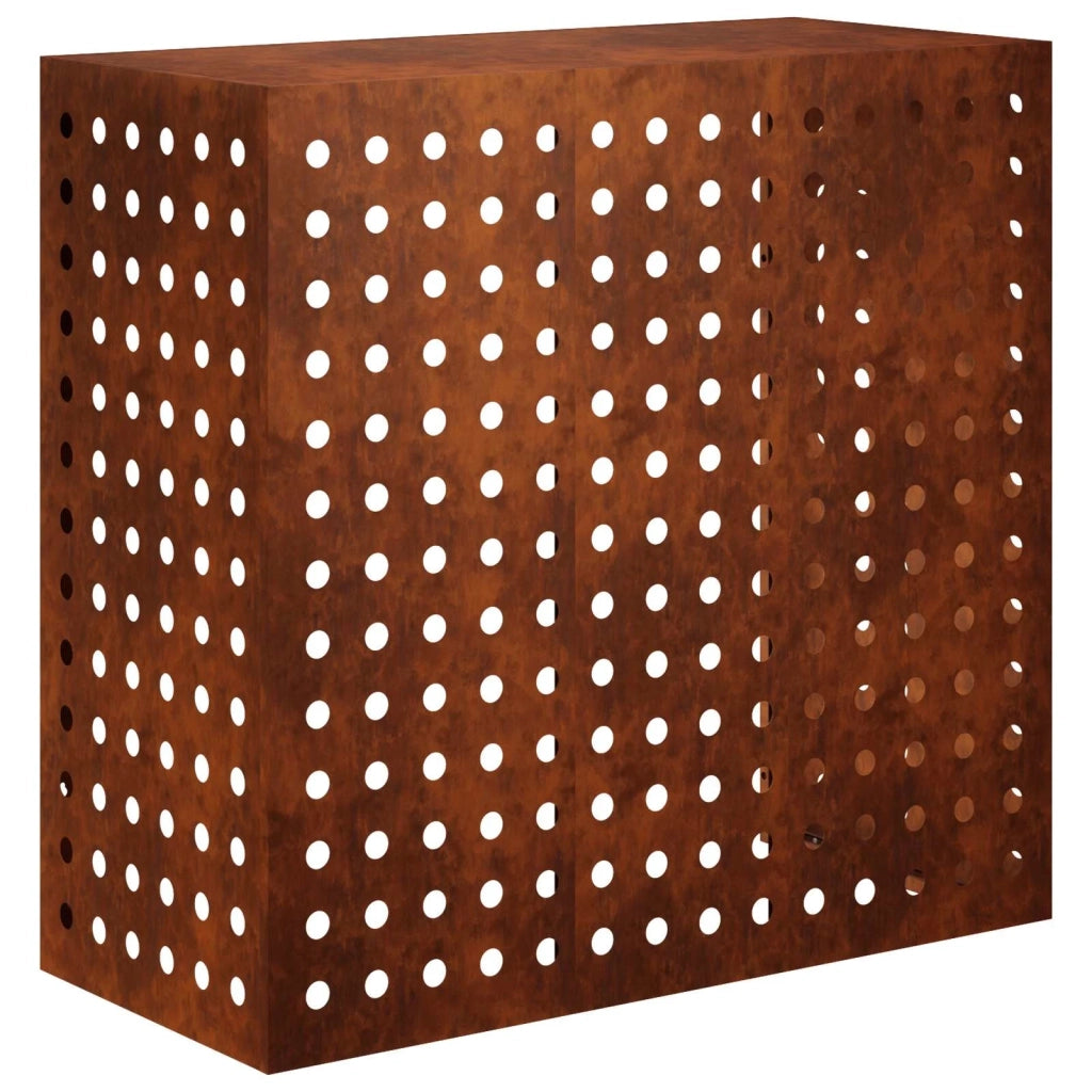 Copertura per condizionatore d'aria Ruggine 110 x 50 x 105 cm 8014149